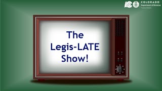 2025 Colorado Taxation Updates (The Legis-LATE Show)