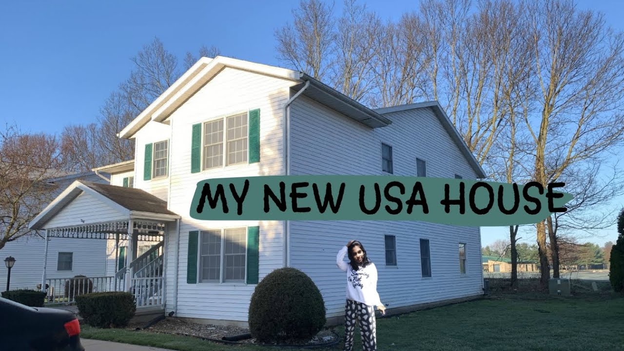 My NEW USA HOUSE Tour - My US Home Tour | 2 BHK House In America ...