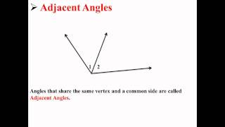 More Types of Angles