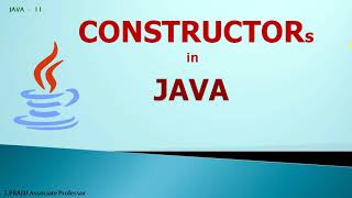 JAVA :11- CONSTRUCTORs