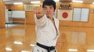 【Karate】Amazing continuous punches!Koji Chubachi （JKA）