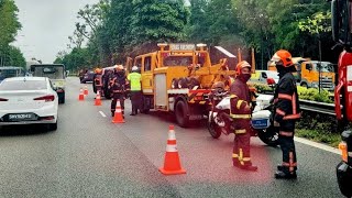 Accident at BKE on 24 February 2022 / SG incident / Traffic Jam / Congestion / SG Roads