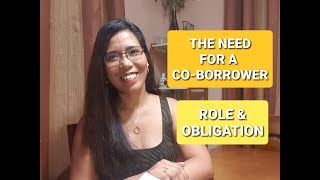 ROLE AND OBLIGATION OF CO-BORROWER IN A HOUSING LOAN APPLICATION