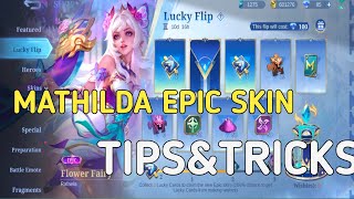 Mathilda new epic skin in lucky flip. Tips \u0026 Tricks!!!