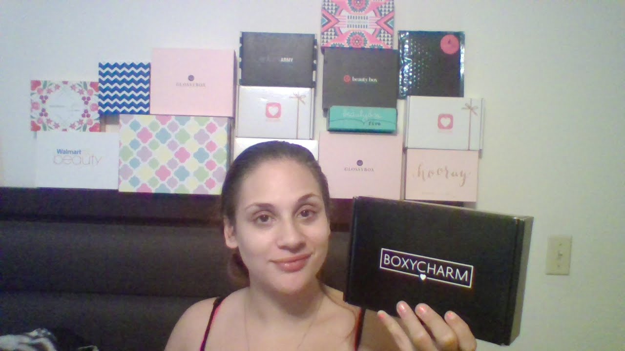 August 2015 Boxycharm | Unboxing - YouTube