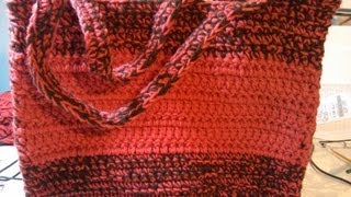 Easy Beginner crochet bag