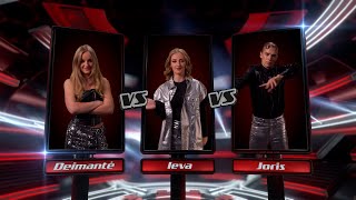 Deimantė vs. Joris vs. Ieva - Die with a smile | Dvikovos | Lietuvos Balsas S12