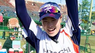 坂本実桜選手インタビュー　日立サンディーバ　女子ソフトボール