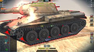 【WoTBlitz：IS-6】 乱闘 旧砲IS-6で大暴れ By: Azumina373