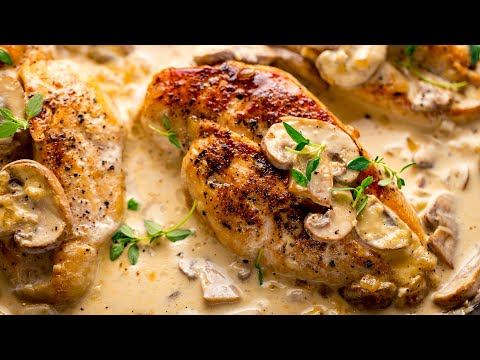 Garlic Chicken with White Wine Sauce Recipe