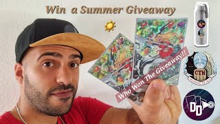 Giveaway Winner & Chance To Win The Summer Giveaway ☀️ Cardfight!! Vanguard