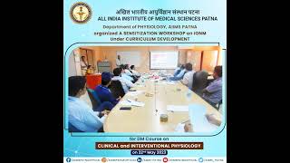 The Department of #physiology at AIIMS Patna successfully conducted a sensitization workshop