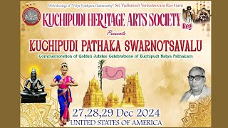 Vande Vaani Bhavani| Kuchipudi Heritage Arts Society| Kranthi Sudha| Kuchipudi Pathaka Swarnotsavam