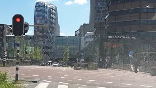 Dashcam Beelden Utrecht Citytrip Deel 25: Overste Den Oudenlaan 》Catharijnesingel 》Leuvenlaan.