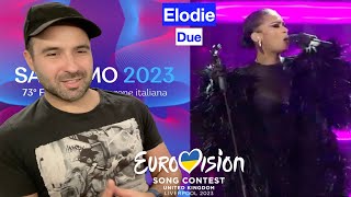 Reaction 🇮🇹: Elodie – Due (Sanremo 2023) Eurovision 2023 Italy