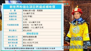 #邵志堯 2023年9月6日  財經新聞解讀 l 粉嶺及油塘補地價價格 l 什麼是綠色債券？ l  茅台x咖啡