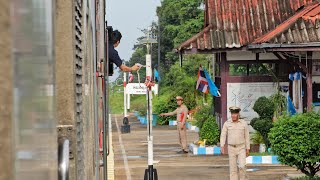 แอบส่องช่างเครื่องรับห่วงทางสะดวกแต่ละสถานี | ขบวน136 อุบลราชธานี-กรุงเทพอภิวัฒน์