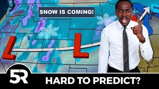 Why is snow so hard to predict?