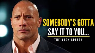 Dwayne The Rock Johnson's Speech NO ONE Wants To Hear — One Of The Most Eye-Opening Speeches