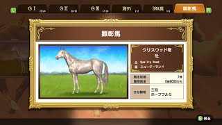 【ダビスタ】大型アップデートで追加された馬たちを早速使ってみた②