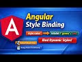 Angular Style Binding Explained with Real-World Examples | Dynamic CSS in Angular