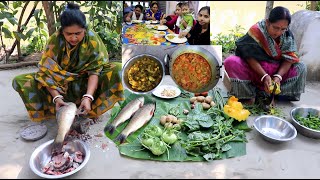 Rui Fish Curry and Ghanta Recipe / Bengali favorite Macher Jhol r Ghanta