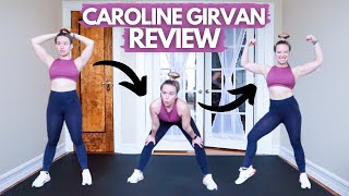 I tried the HARDEST YOUTUBER WORKOUT PROGRAM | personal trainer reviews caroline girvan