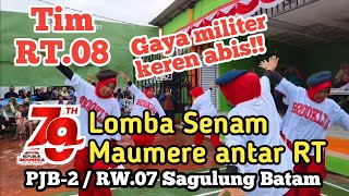 Emak-emak RT.08, kerennya ngalahin tentara  beneran