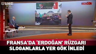 Fransa'da 'Erdoğan' Rüzgarı...Yer Gök Sloganlarla İnledi #haber