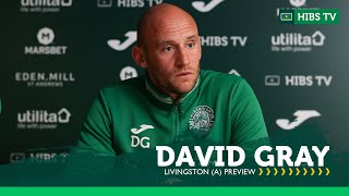 'Build On St Mirren Win With Another Victory' - David Gray | Livingston vs Hibs | cinch Premiership