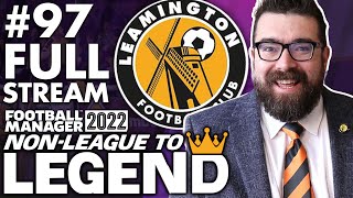 (Full Stream) SHOWY FORWARD | Parts 97 | LEAMINGTON FM22 | Football Manager 2022