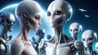 E Se Os Extraterrestres Enviaram Robôs E Andródes Inteligentes Para Terra? #alien #sobrenatural
