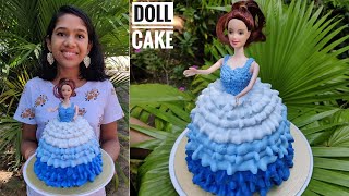 Doll Cake Without Oven 😋 | ഇനിയൊരു Doll Cake ആയാലോ | Doll Cake Recipe