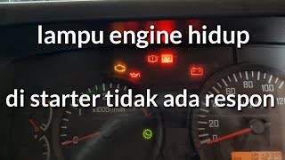 Penyebab mobil tidak mau di starter /indikator engine menyala