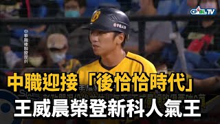 中職「後恰恰時代」 王威晨榮登新科人氣王－民視新聞