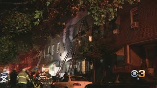 Flames Rip Through Rowhome In South Philadelphia