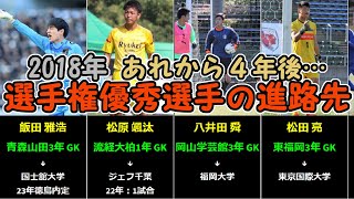 【あの選手は今】第97回高校サッカー選手権 優秀選手たちの進路先（2022年12月時点）