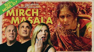 Mirch Masala Trailer Reaction! 80s World! Hindi | A Touch of Spice 1987 | Smita Patil!