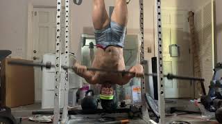 Instantly Grow Taller With Weird Trick...inverted Reverse Olympic Scrape The Rack Clean N JERK