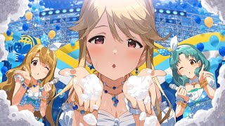 【ミリシタ/カード演出+コミュ】　天空橋朋花　SSR天恵♡光の泡吹雪　マドンナ・ポップ