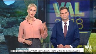 Fridolin: Om fem år ska 97 procent av alla tåg komma i tid - Nyheterna (TV4)