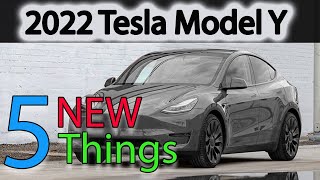 2022 Tesla Model Y 5 NEW Features