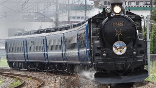 SLぐんまみなかみ 水上行き C61 20+12系 新前橋〜群馬総社間通過