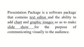 Presentation Package