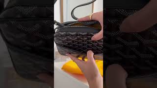 Goyard Cap-Vert Bag Unboxing #shorts #goyard #unboxing #luxury #handbag #haul #luxurybag #designer