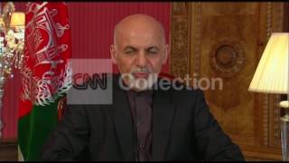 CNN:GHANI ROLE OF US TROOPS IN AFGHANISTAN