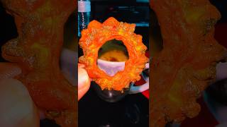 Crispy Bitter gourd ring🤤 #youtubeshorts #cooking #cookwithme 🥰