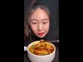 【chibo】美食诱惑 【大口吃面吃完过瘾】 大胃王吃播精选 挑战各种美食 mukbang asmr eating show