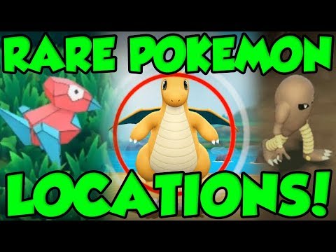 RARE POKEMON LOCATIONS in Pokemon Let's Go! Pokemon Let's Go Pikachu Rare Pokemon Guide