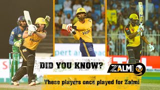 Did You Know? These players once played for Peshawar Zalmi in HBL PSL - Part 2
